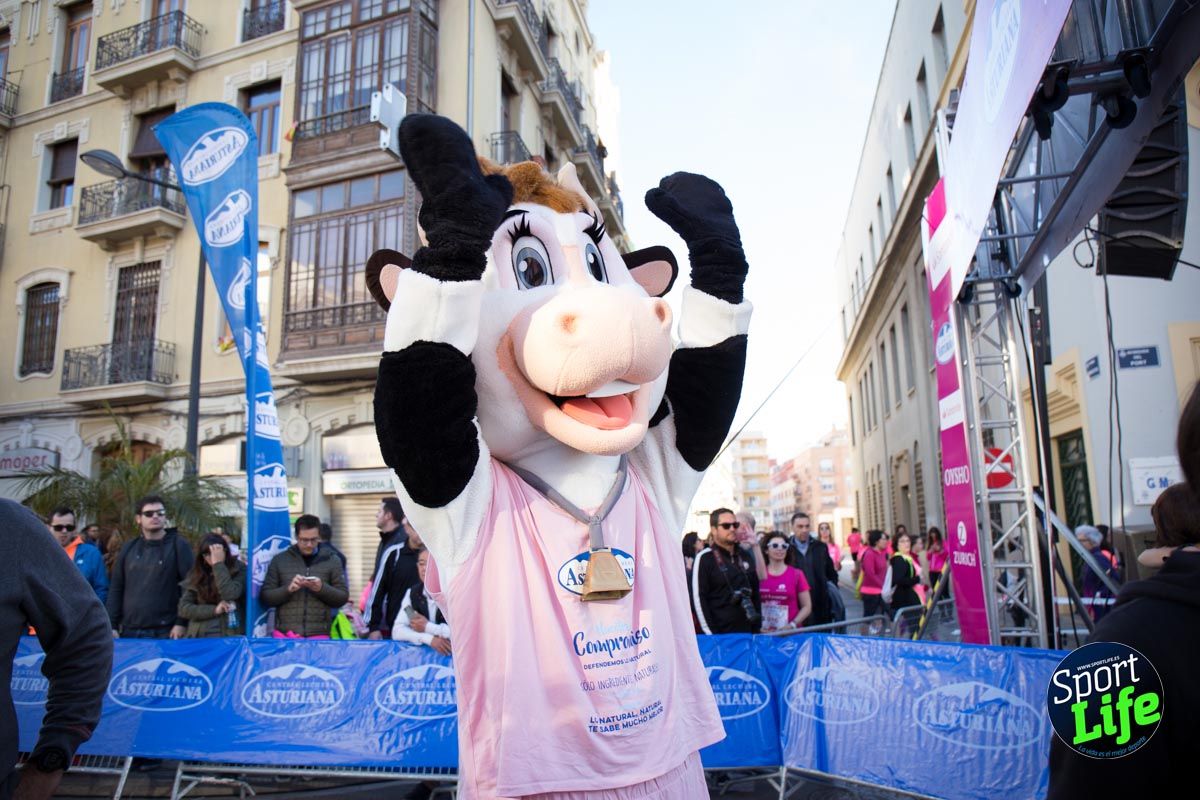 Carrera de la mujer Valencia 2018_ambiente salida