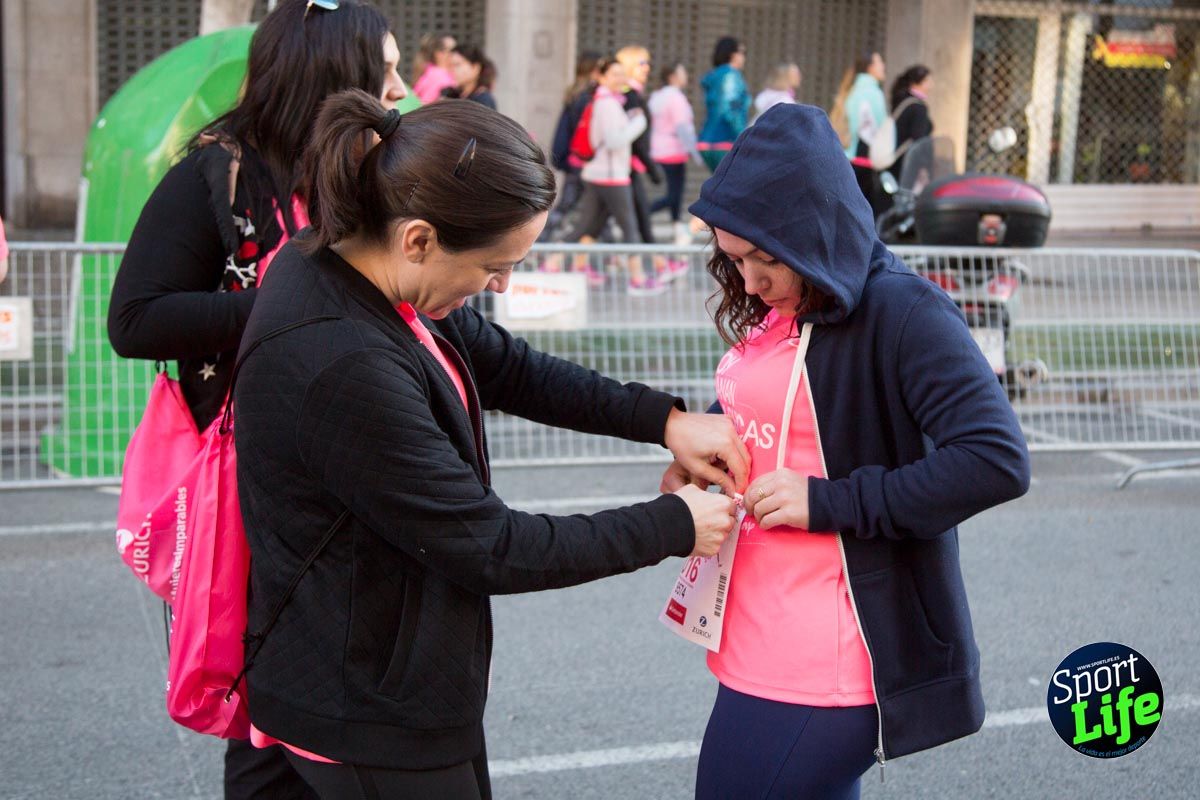 Carrera de la mujer Valencia 2018_ambiente salida