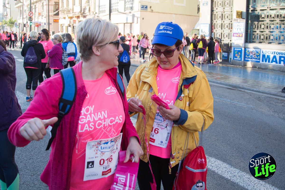 Carrera de la mujer Valencia 2018_ambiente salida