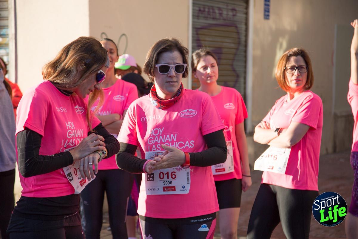 Carrera de la mujer Valencia 2018_ambiente salida