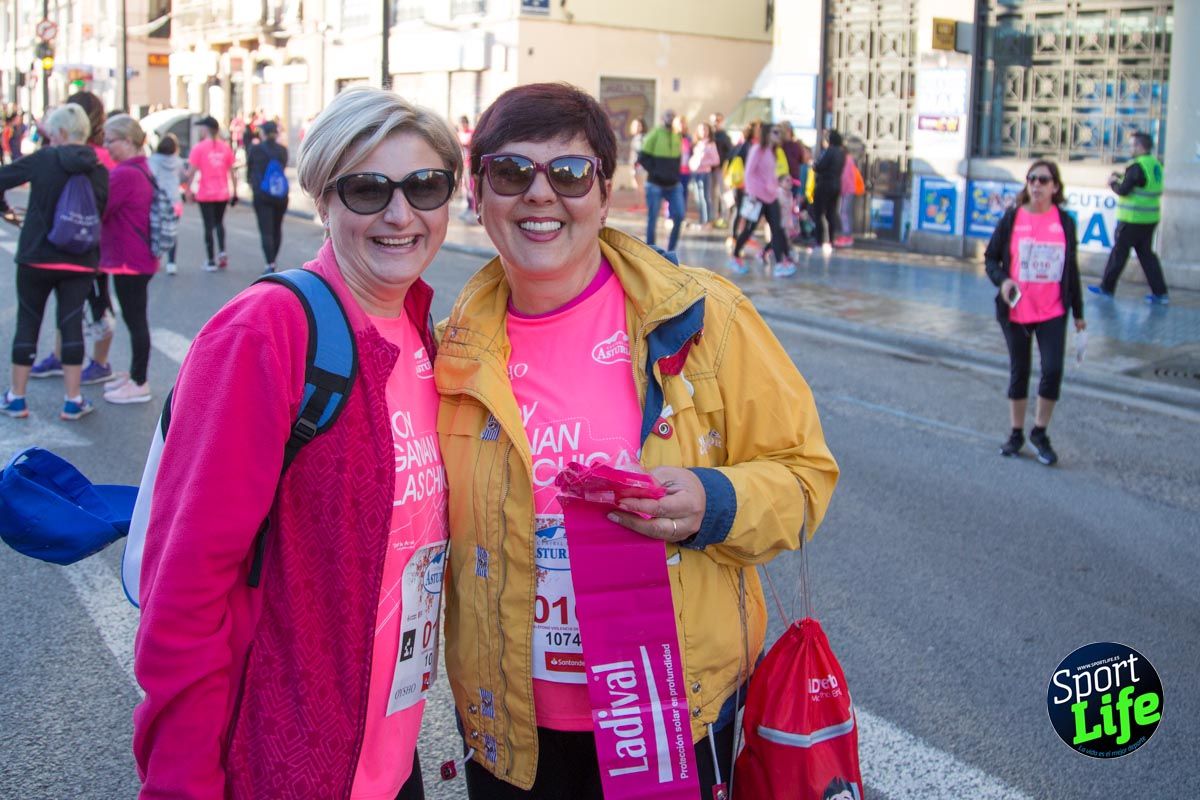 Carrera de la mujer Valencia 2018_ambiente salida