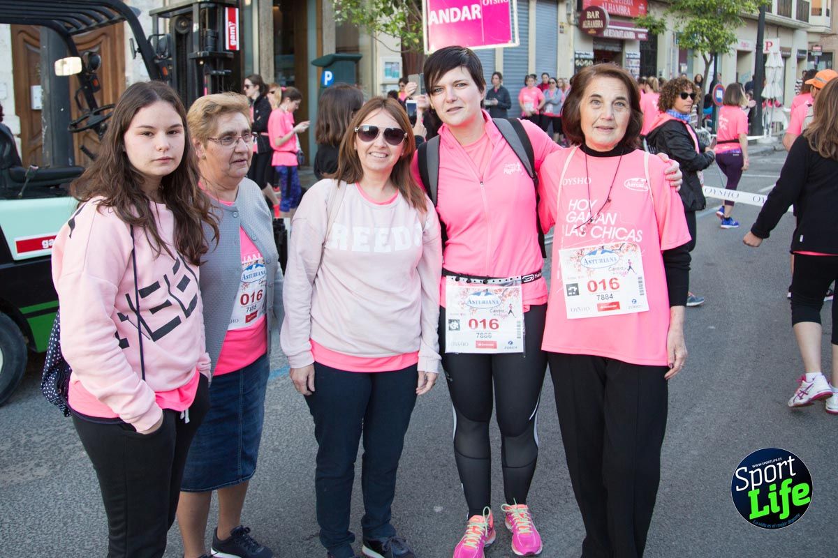 Carrera de la mujer Valencia 2018_ambiente salida