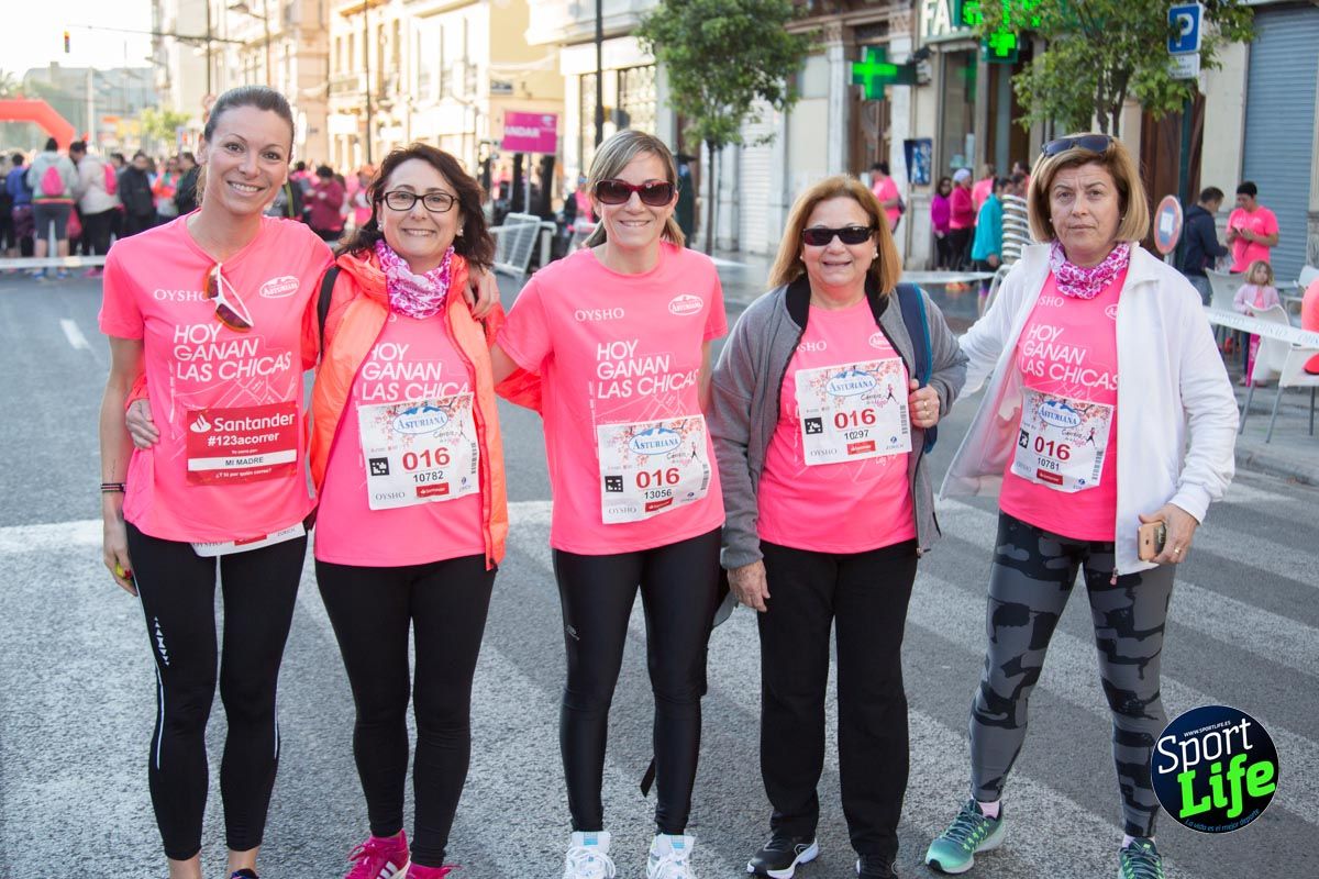 Carrera de la mujer Valencia 2018_ambiente salida