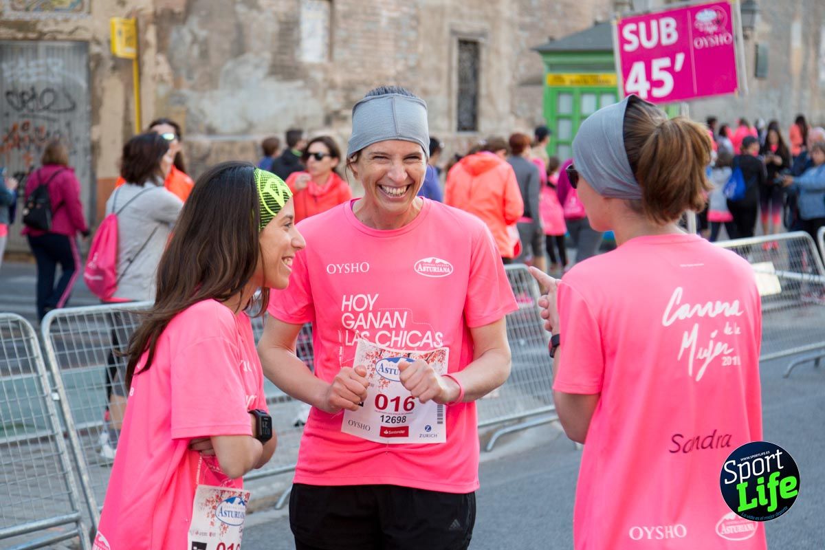 Carrera de la mujer Valencia 2018_ambiente salida