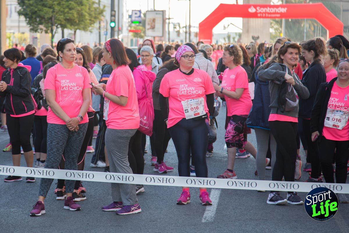 Carrera de la mujer Valencia 2018_ambiente salida
