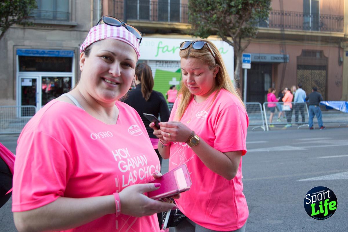 Carrera de la mujer Valencia 2018_ambiente salida