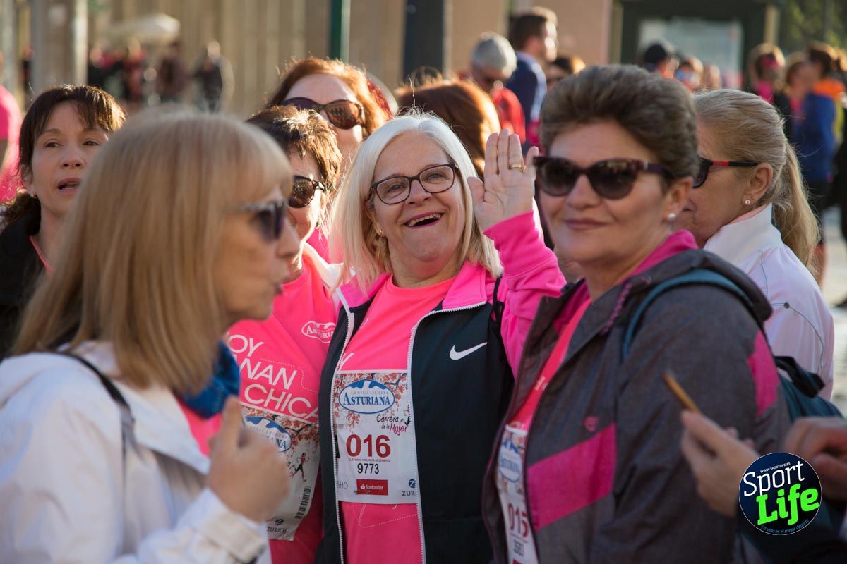 Carrera de la mujer Valencia 2018_ambiente salida