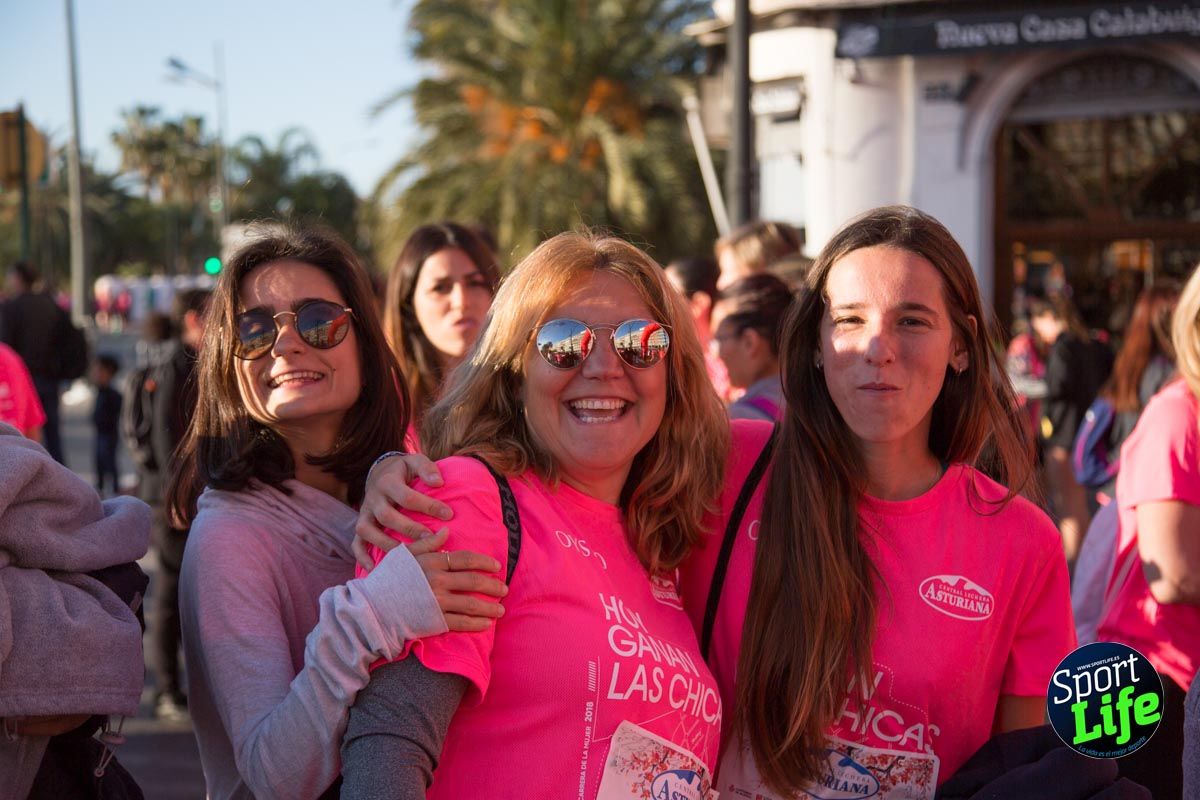 Carrera de la mujer Valencia 2018_ambiente salida