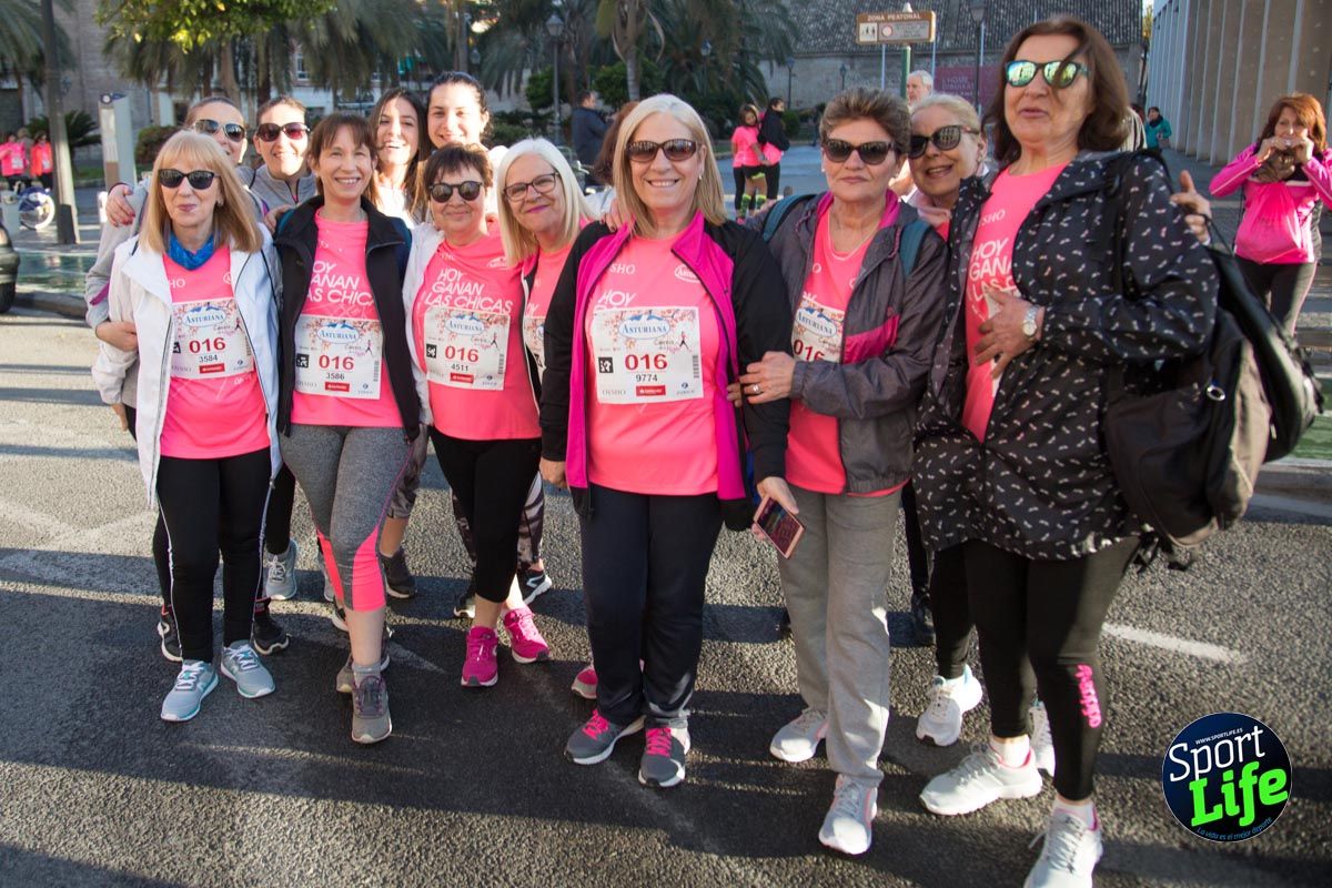 Carrera de la mujer Valencia 2018_ambiente salida