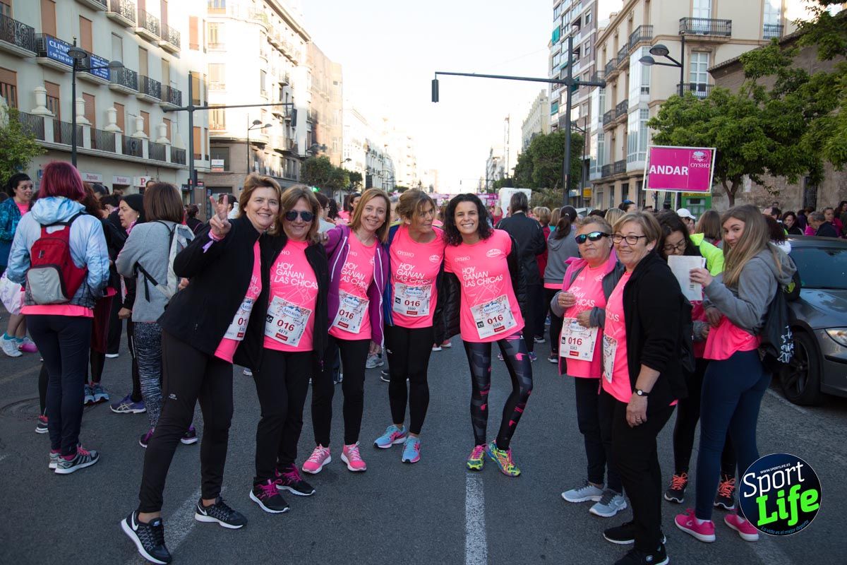Carrera de la mujer Valencia 2018_ambiente salida