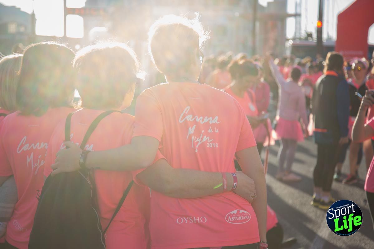 Carrera de la mujer Valencia 2018_ambiente salida
