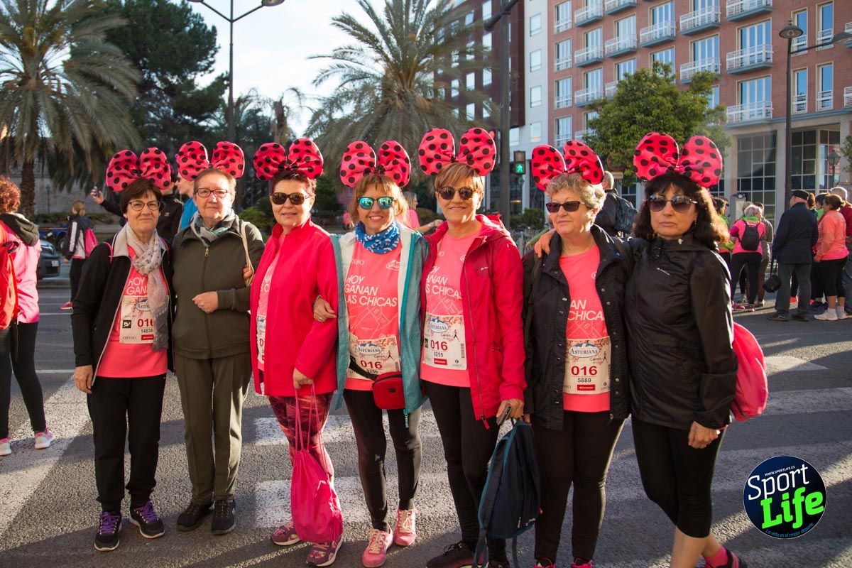 Carrera de la mujer Valencia 2018_ambiente salida