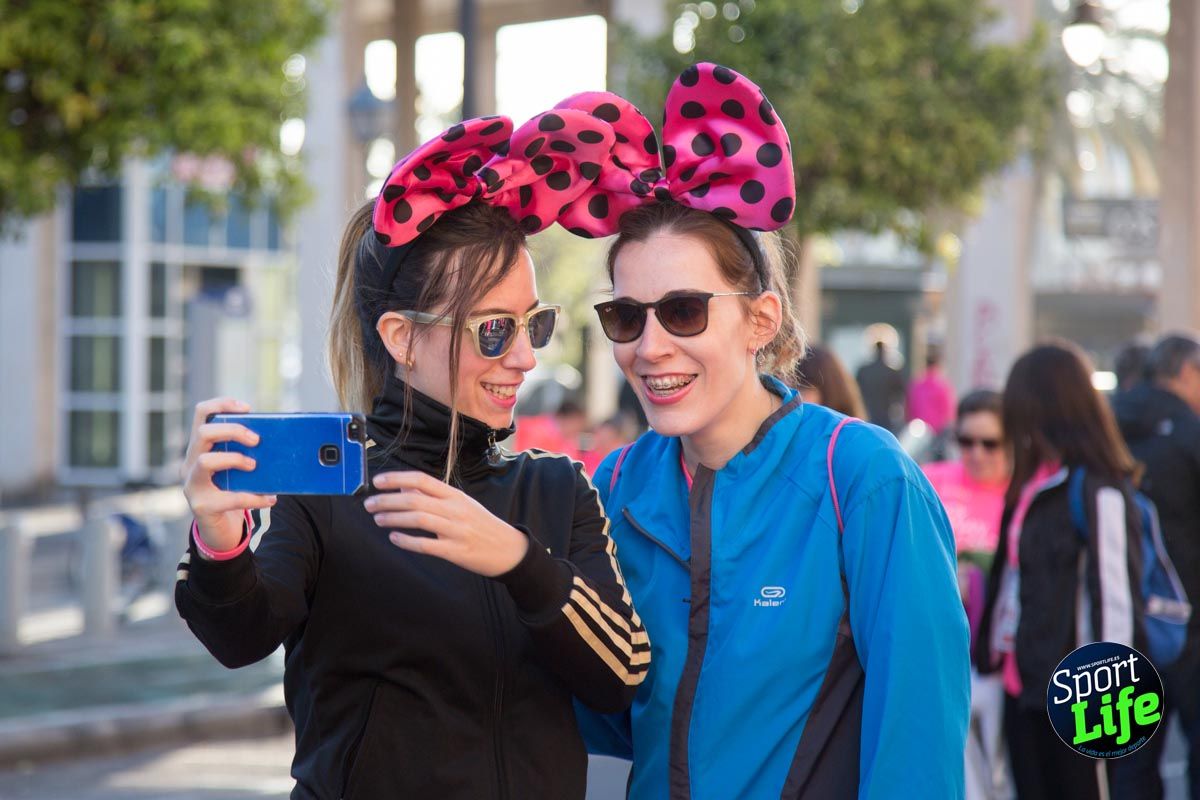 Carrera de la mujer Valencia 2018_ambiente salida
