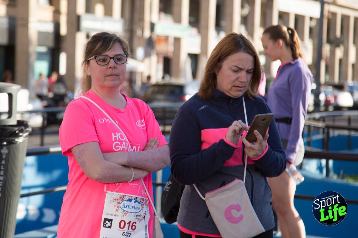 Carrera de la mujer Valencia 2018_ambiente salida
