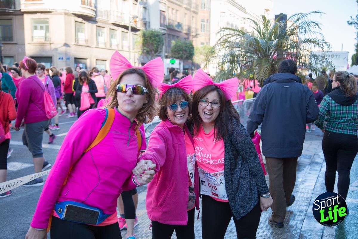 Carrera de la mujer Valencia 2018_ambiente salida