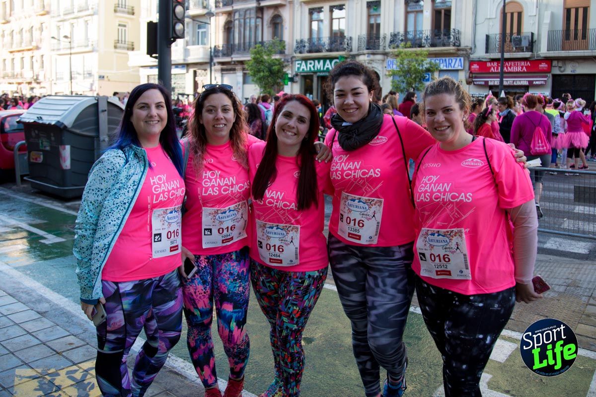 Carrera de la mujer Valencia 2018_ambiente salida