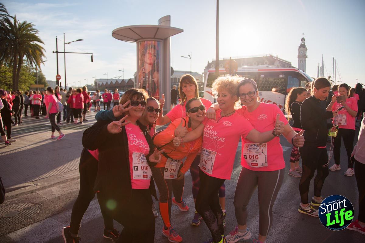 Carrera de la mujer Valencia 2018_ambiente salida