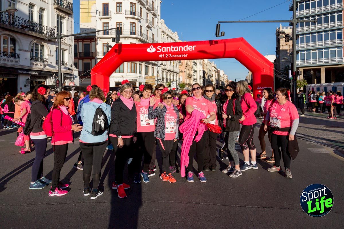 Carrera de la mujer Valencia 2018_ambiente salida