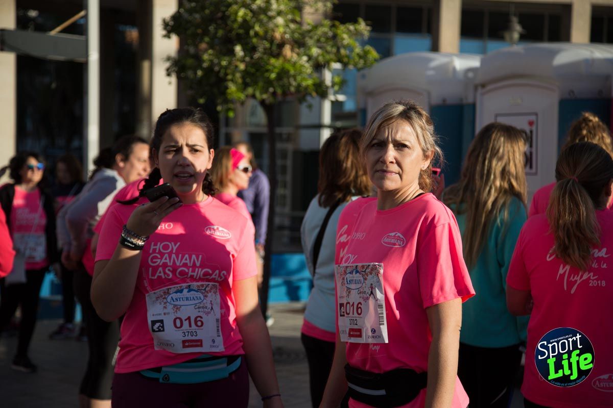 Carrera de la mujer Valencia 2018_ambiente salida