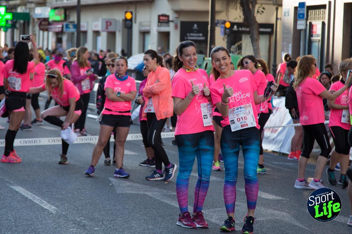 Carrera de la mujer Valencia 2018_ambiente salida
