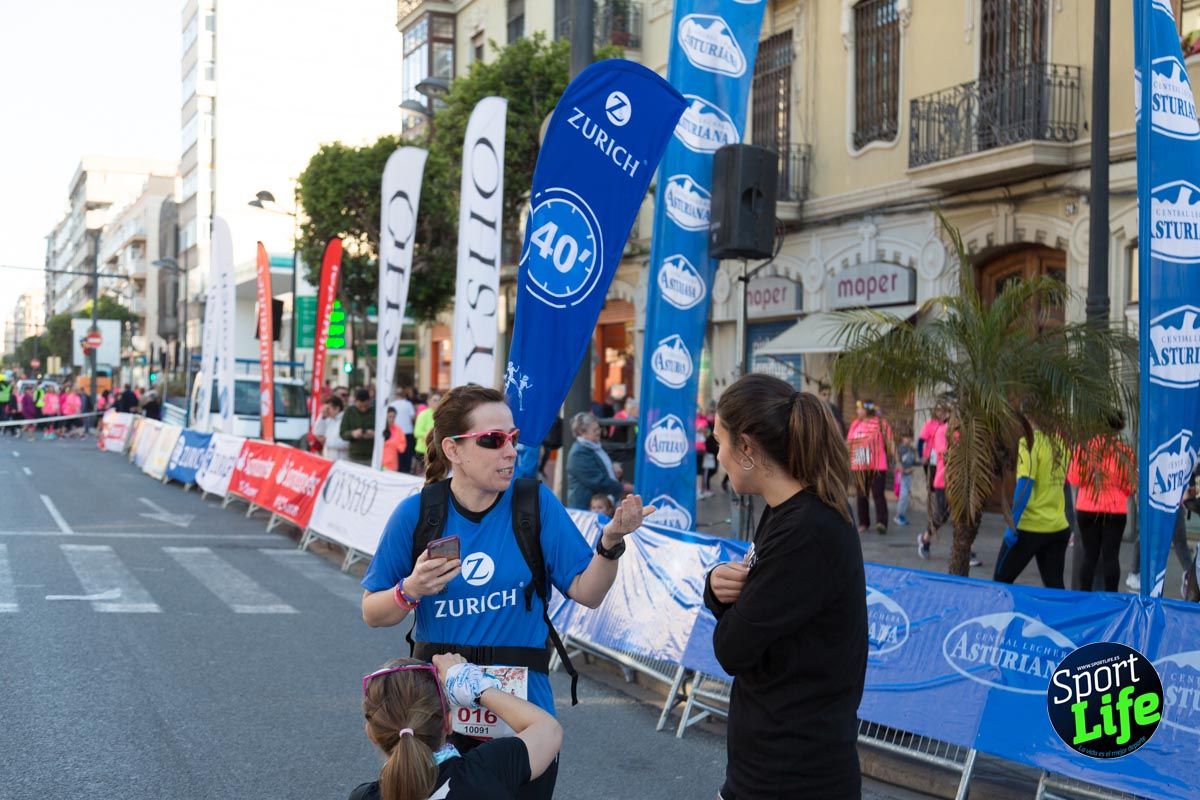 Carrera de la mujer Valencia 2018_ambiente salida