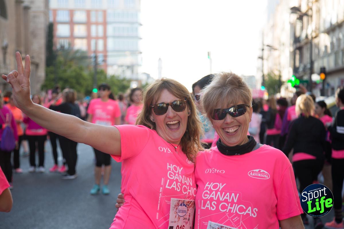Carrera de la mujer Valencia 2018_ambiente salida