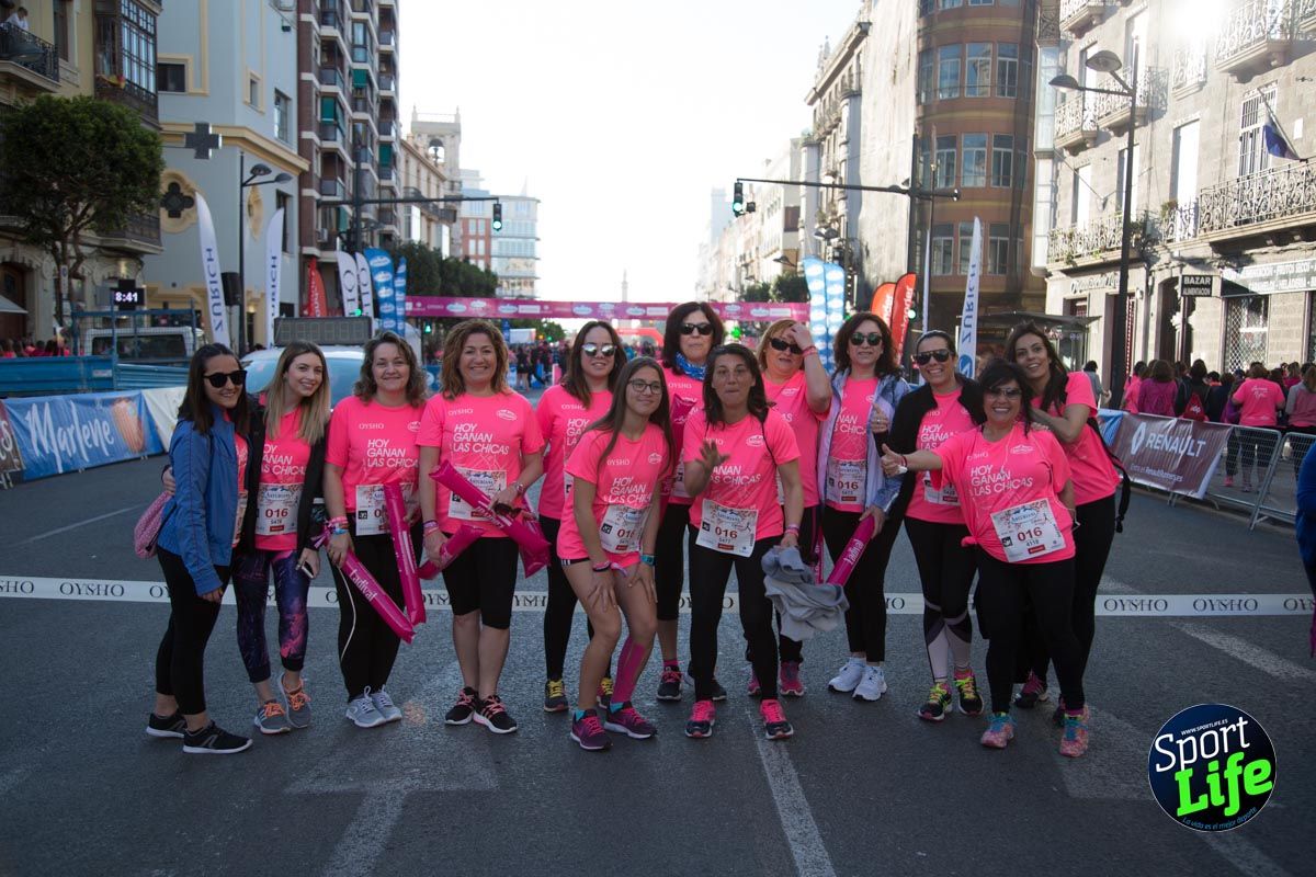 Carrera de la mujer Valencia 2018_ambiente salida