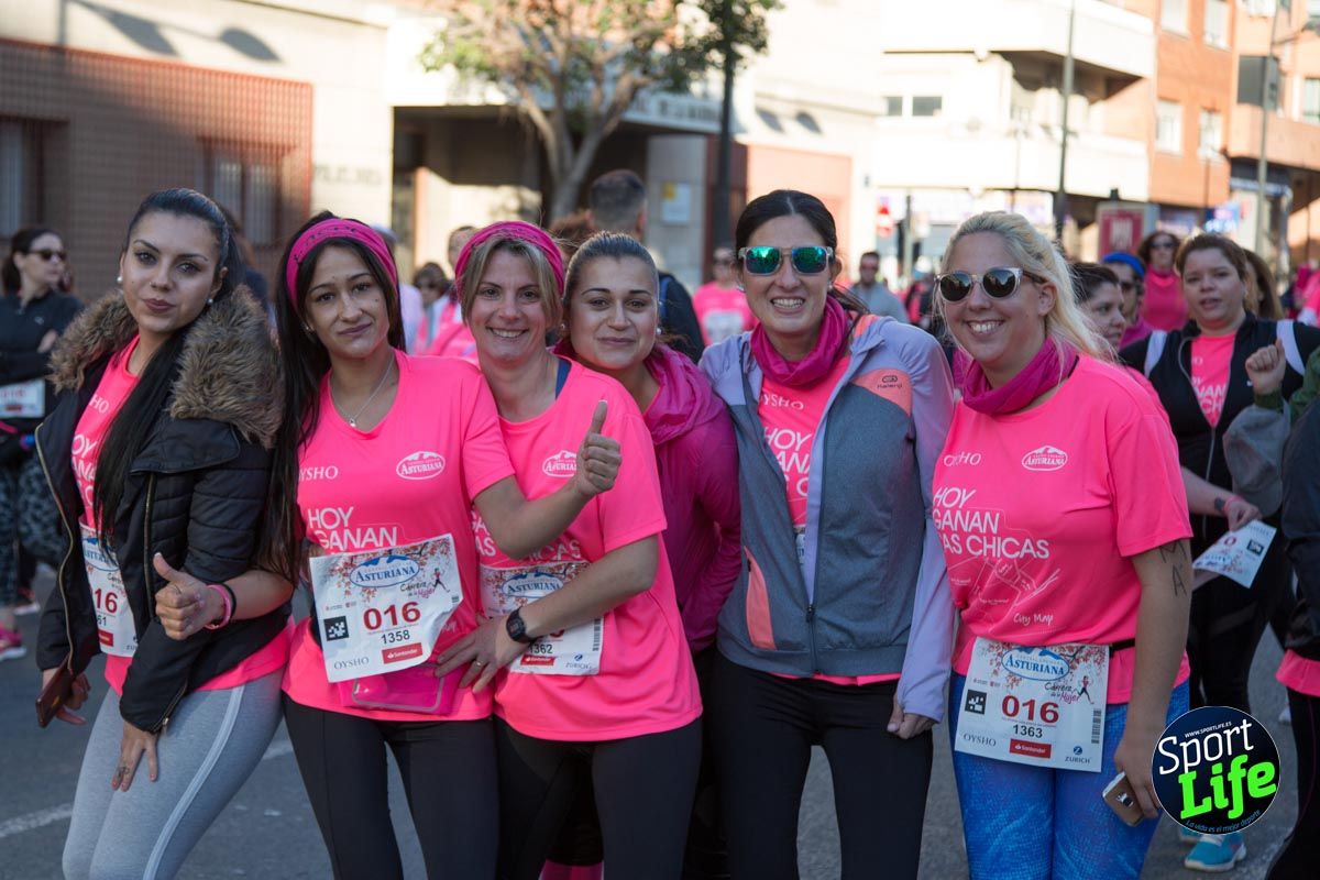 Carrera de la mujer Valencia 2018_ambiente salida