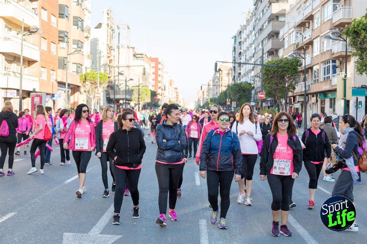 Carrera de la mujer Valencia 2018_ambiente salida
