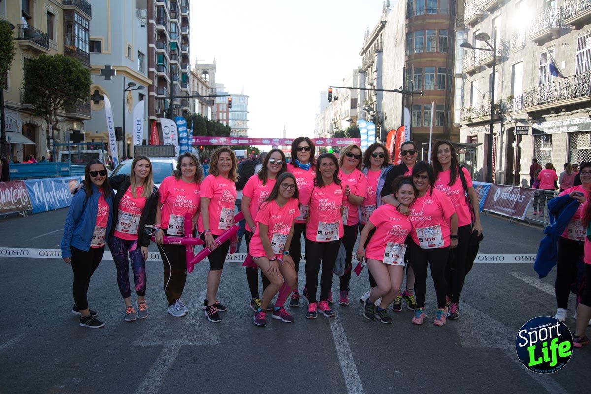 Carrera de la mujer Valencia 2018_ambiente salida