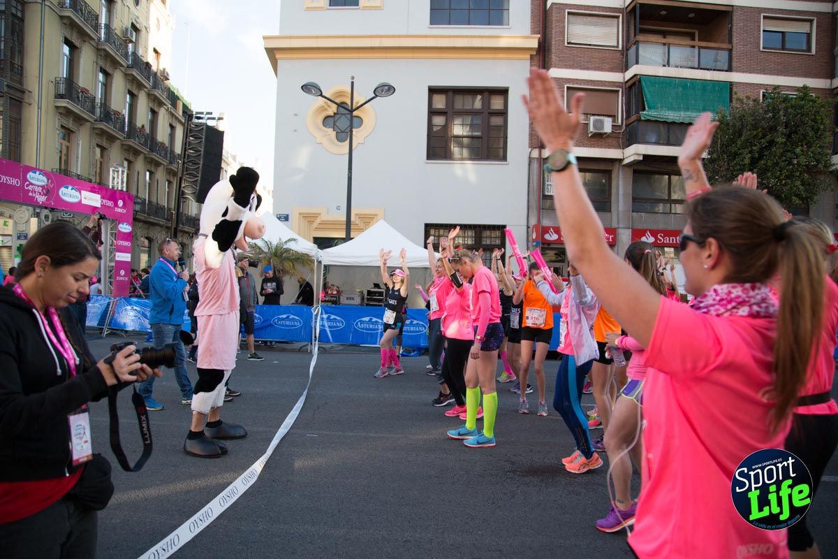 Carrera de la mujer Valencia 2018_ambiente salida