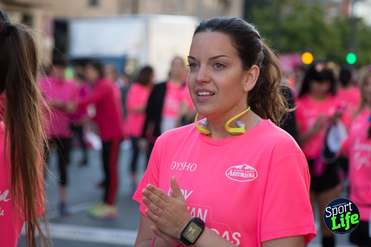 Carrera de la mujer Valencia 2018_ambiente salida