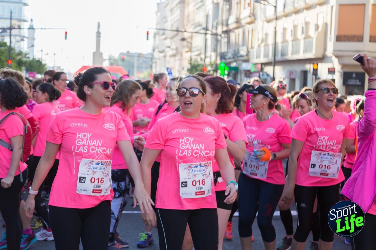 Carrera de la mujer Valencia 2018_ambiente salida