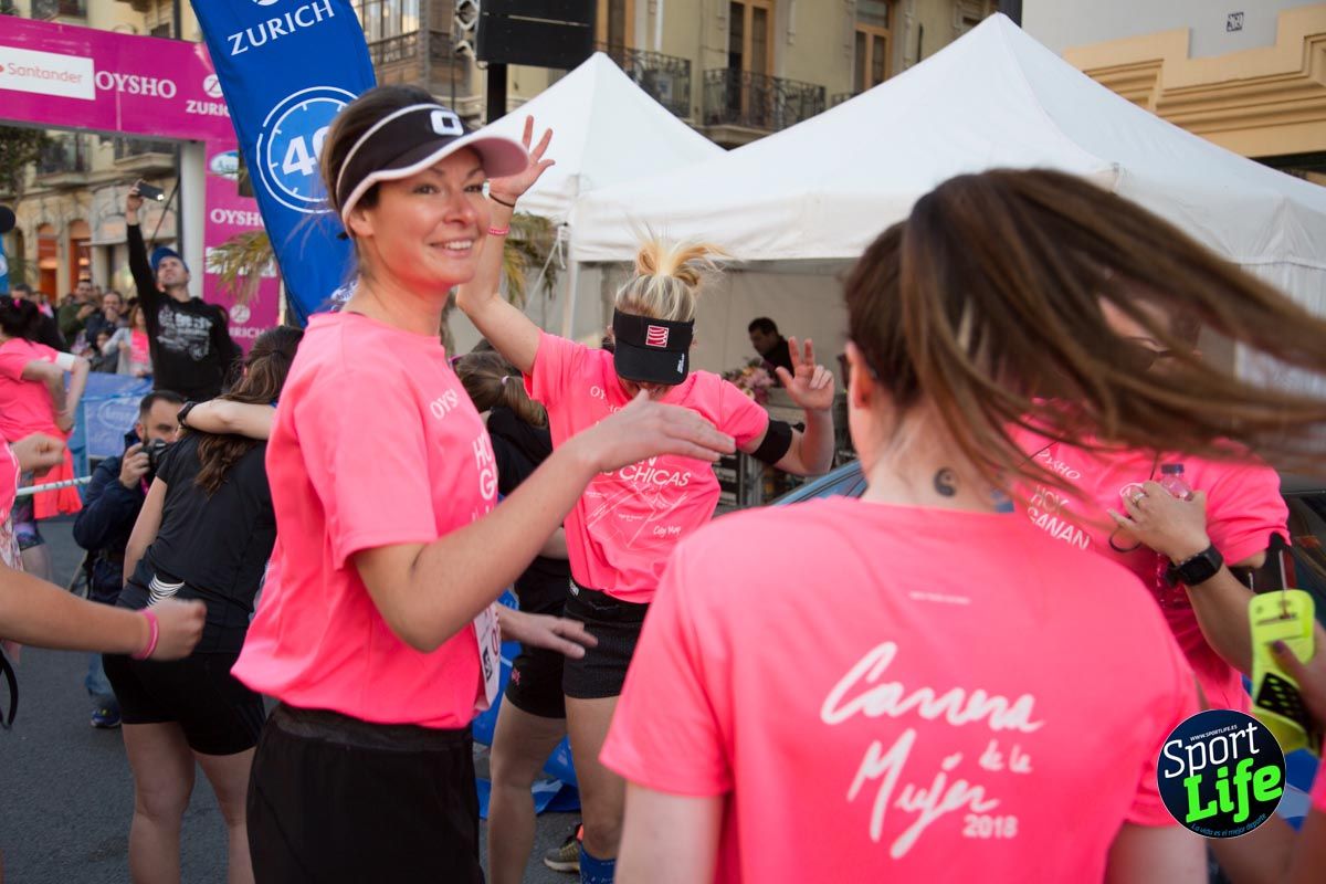 Carrera de la mujer Valencia 2018_ambiente salida
