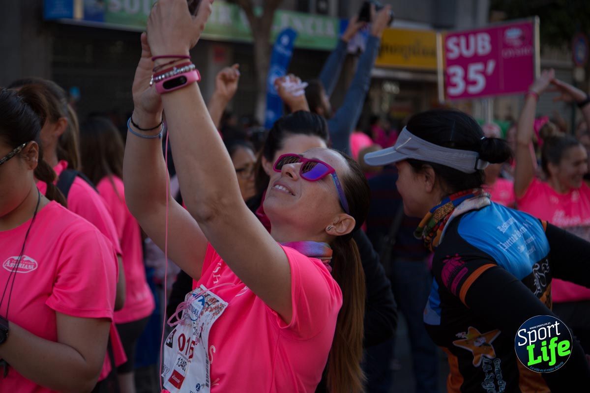 Carrera de la mujer Valencia 2018_ambiente salida