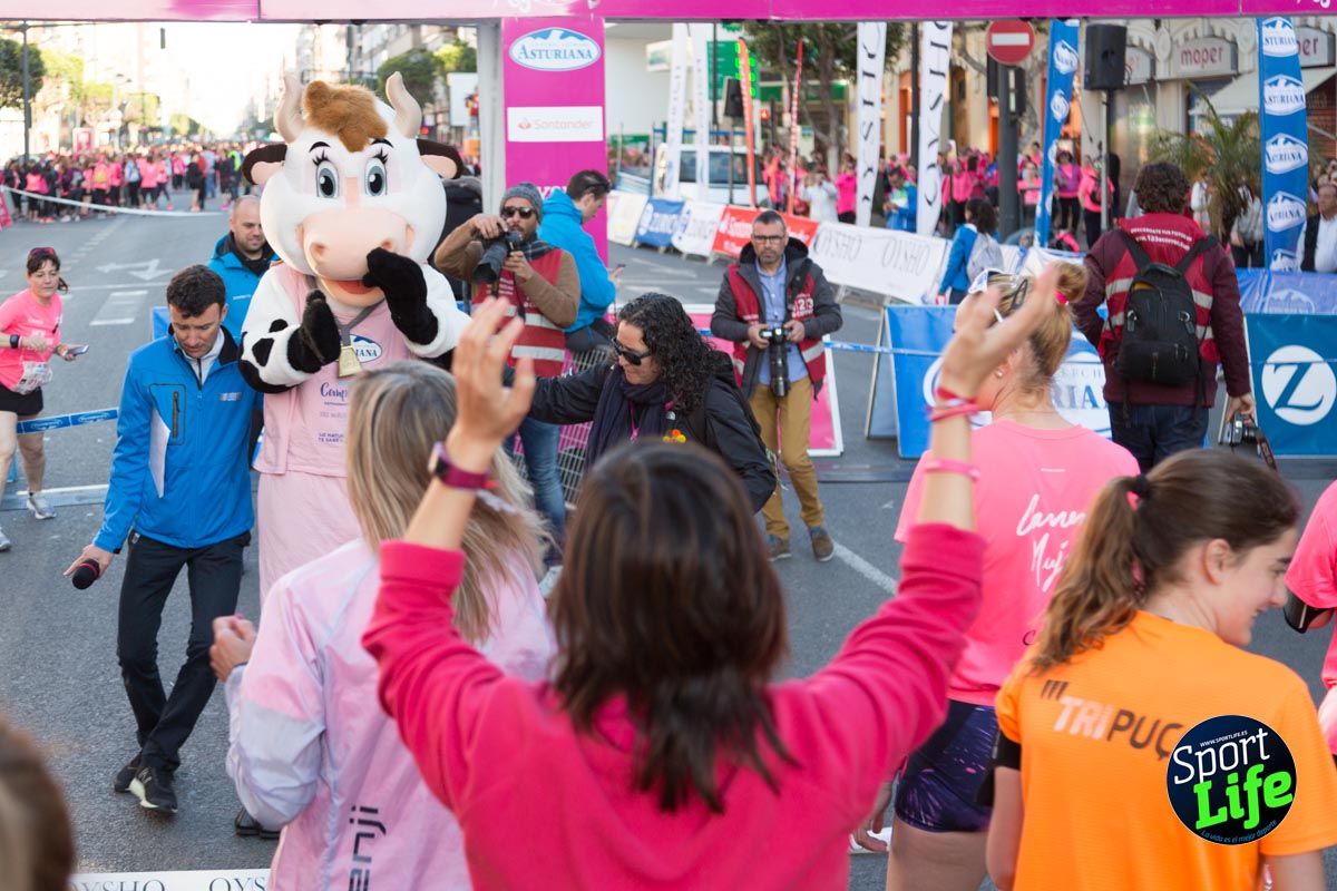 Carrera de la mujer Valencia 2018_ambiente salida