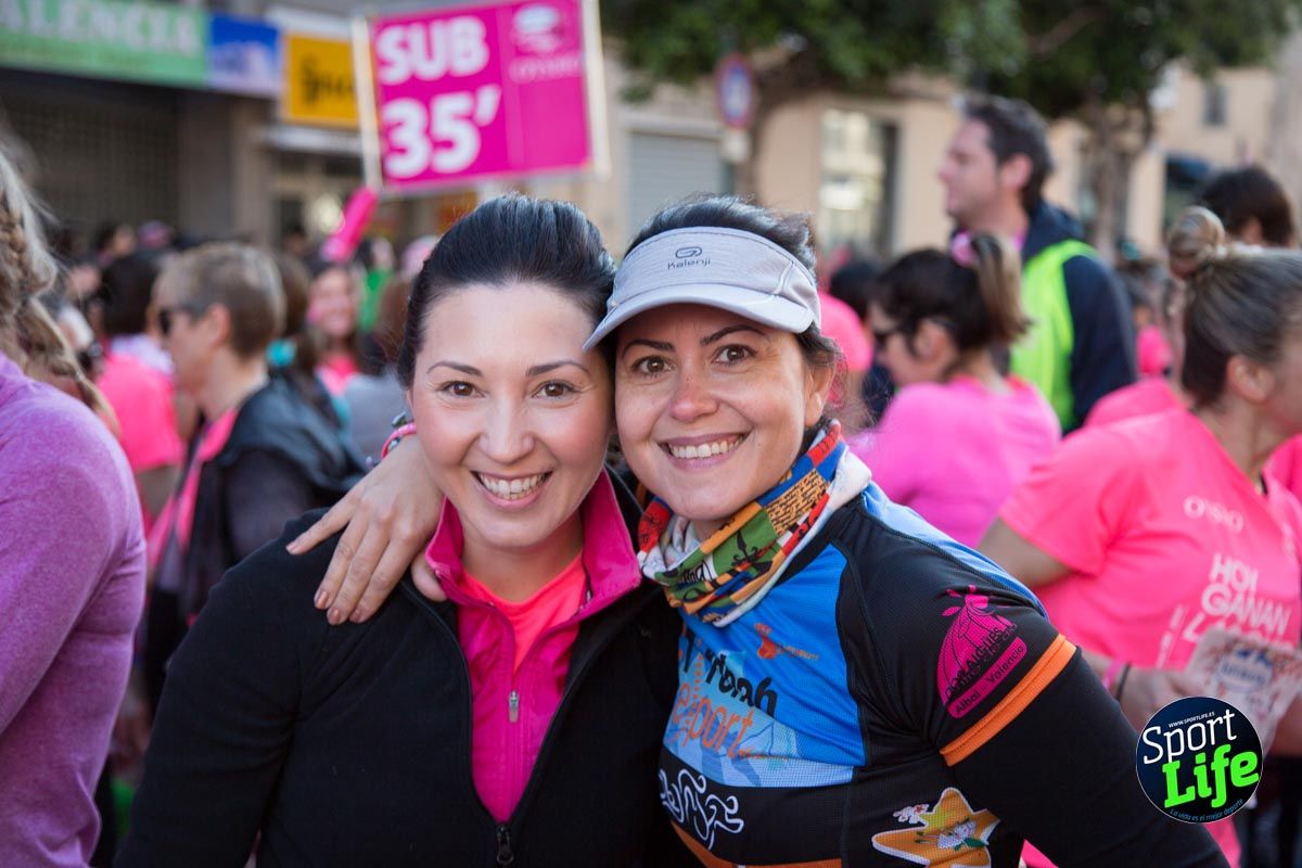 Carrera de la mujer Valencia 2018_ambiente salida
