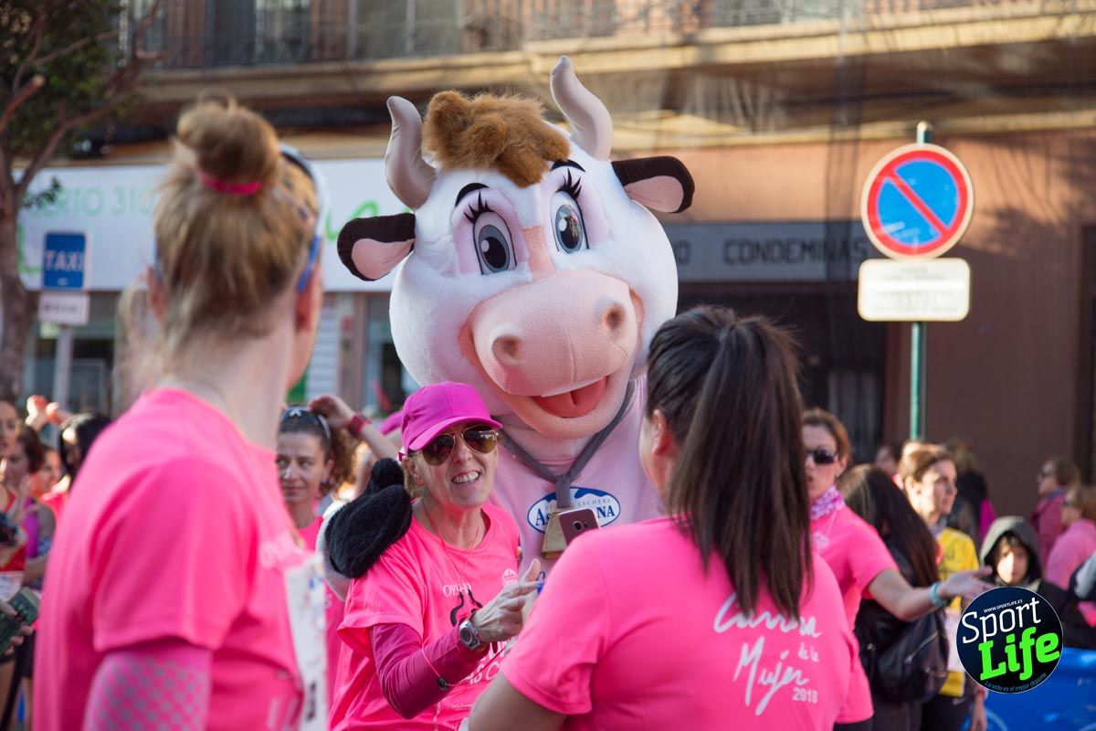 Carrera de la mujer Valencia 2018_ambiente salida