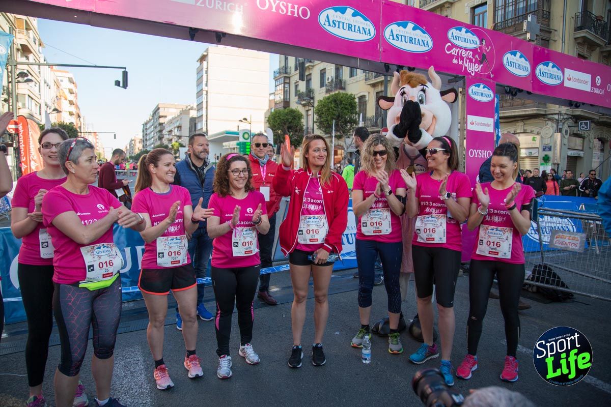Carrera de la mujer Valencia 2018_ambiente salida