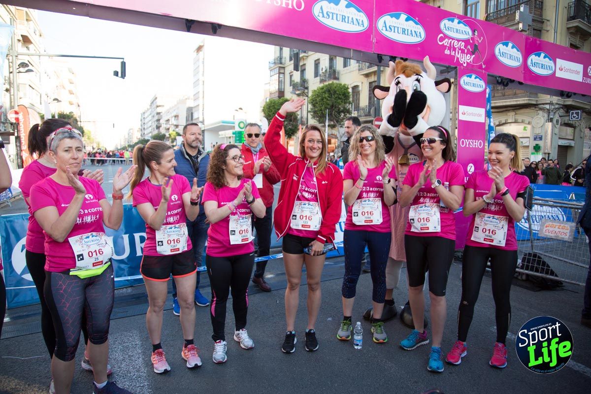 Carrera de la mujer Valencia 2018_ambiente salida