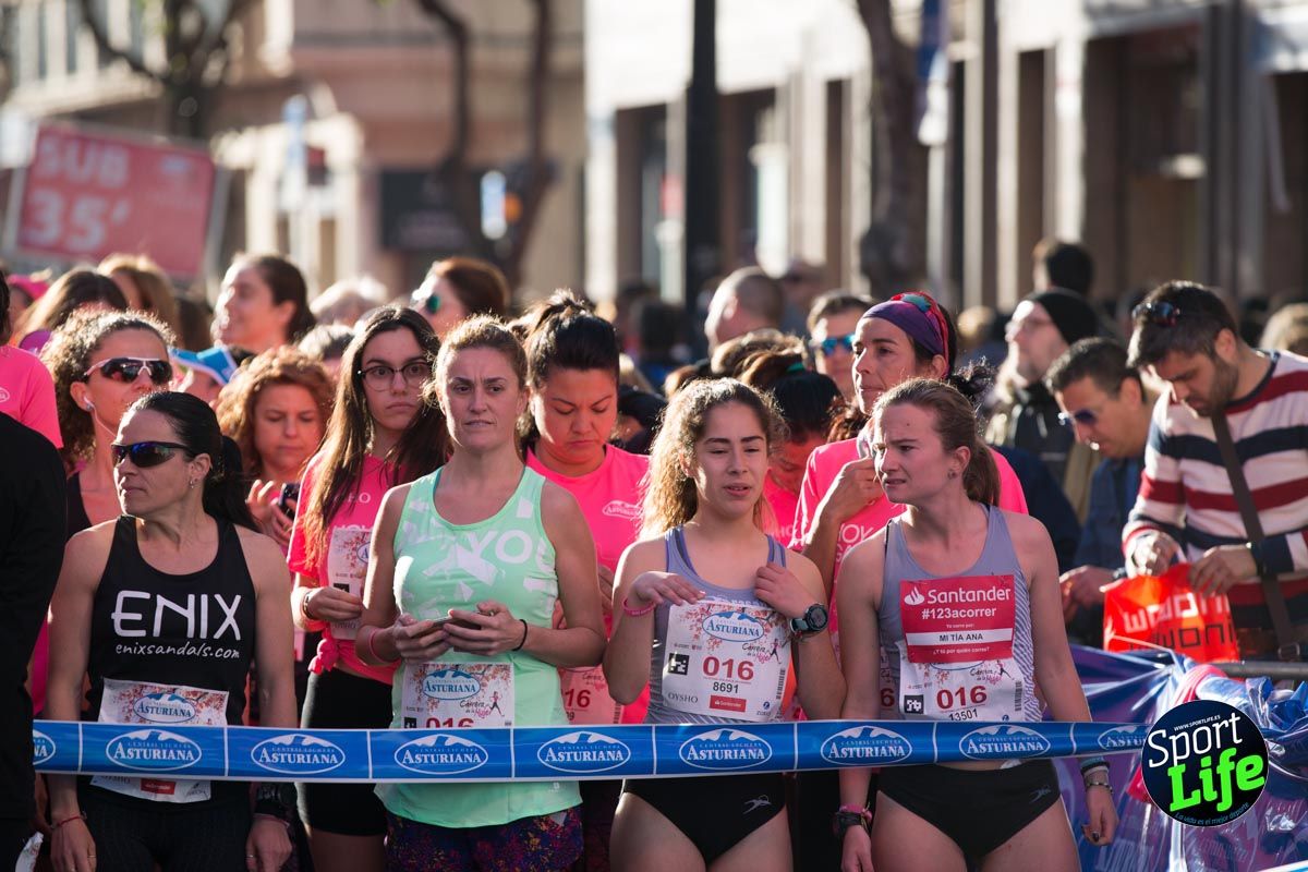 Carrera de la mujer Valencia 2018_ambiente salida