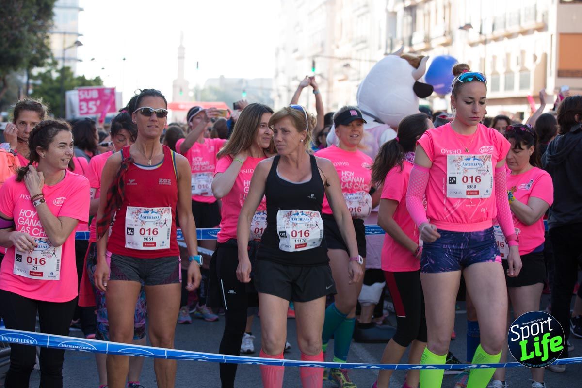 Carrera de la mujer Valencia 2018_ambiente salida