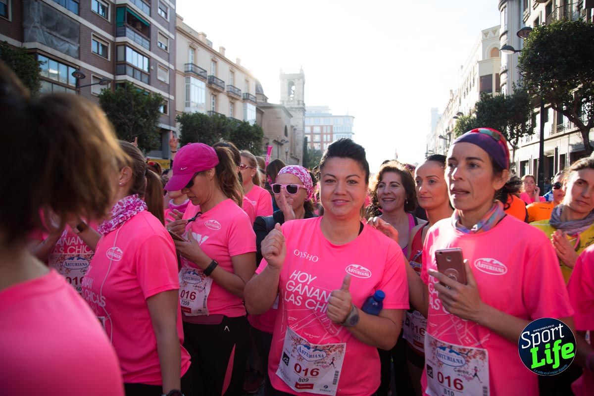 Carrera de la mujer Valencia 2018_ambiente salida