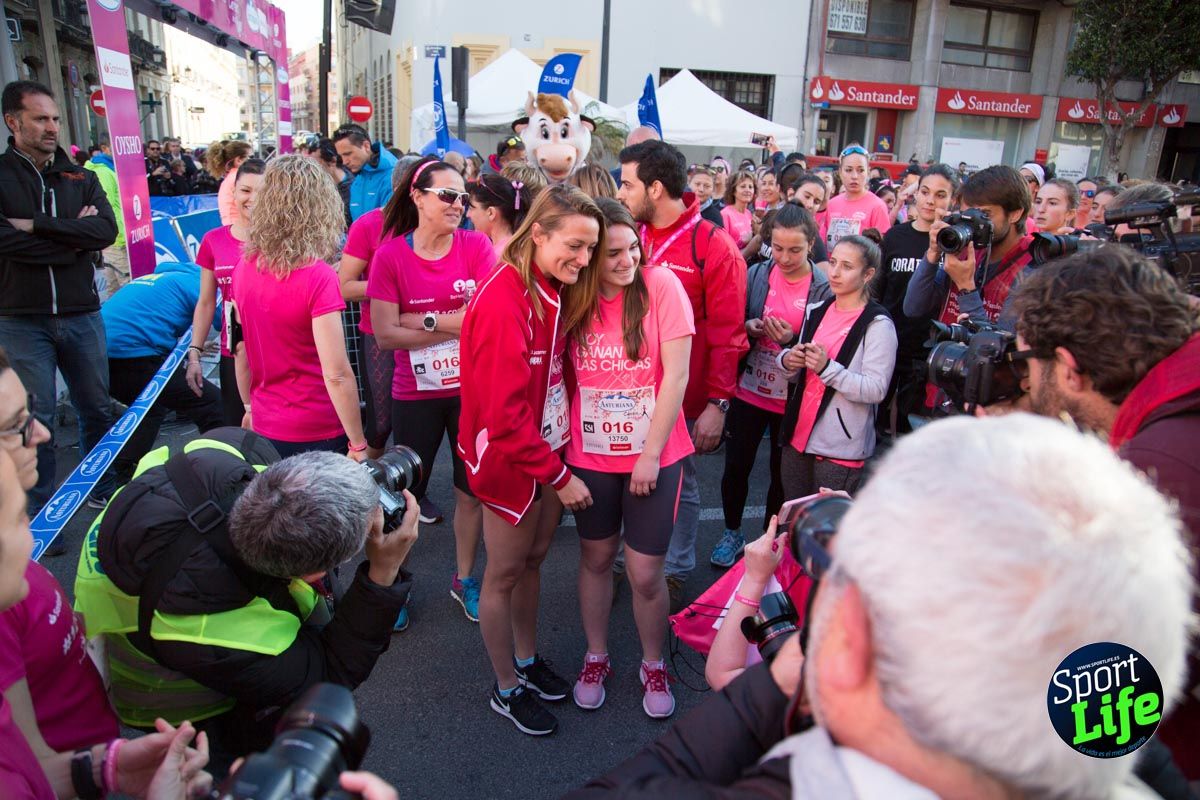 Carrera de la mujer Valencia 2018_ambiente salida