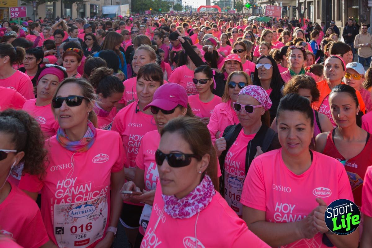 Carrera de la mujer Valencia 2018_ambiente salida