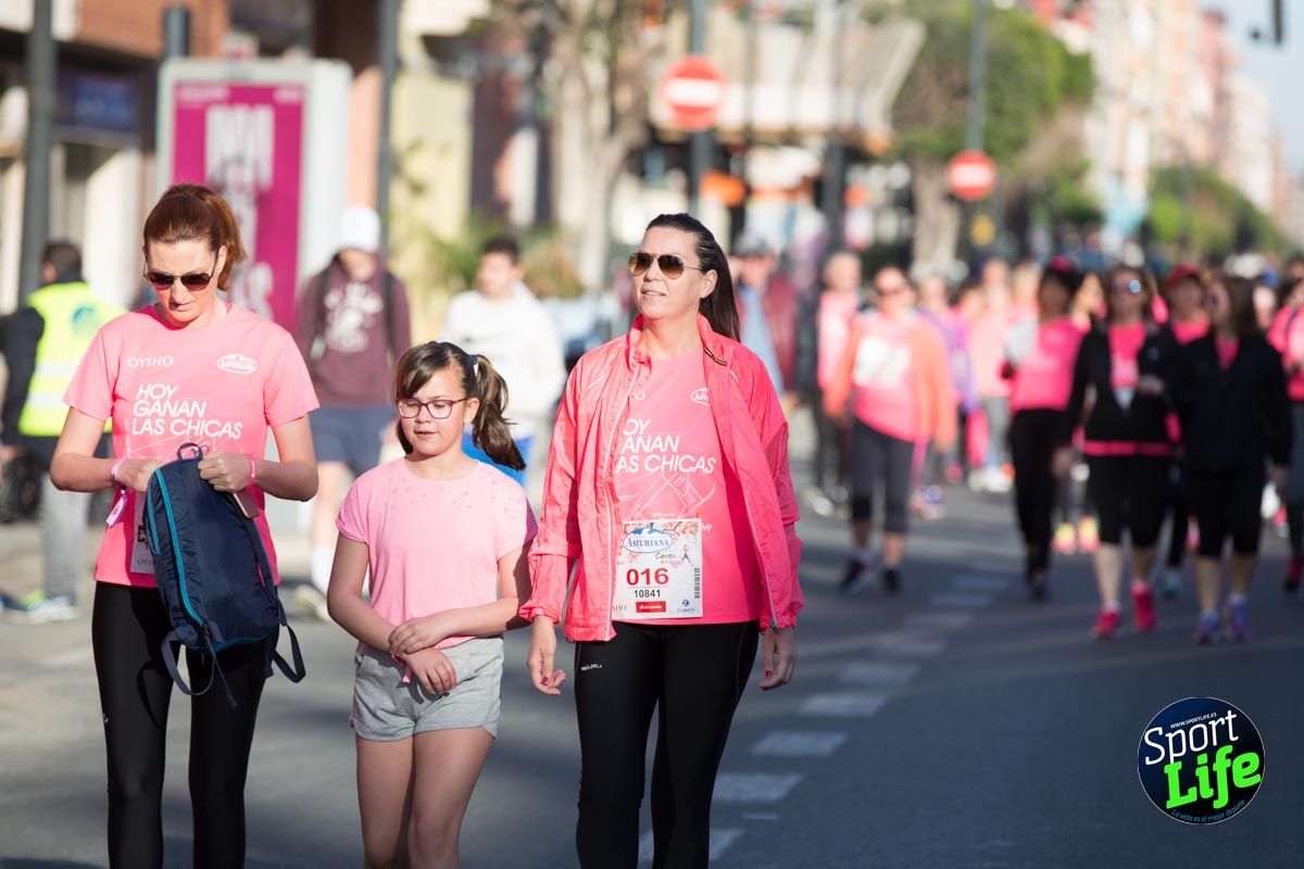 Carrera de la mujer Valencia 2018_ambiente salida
