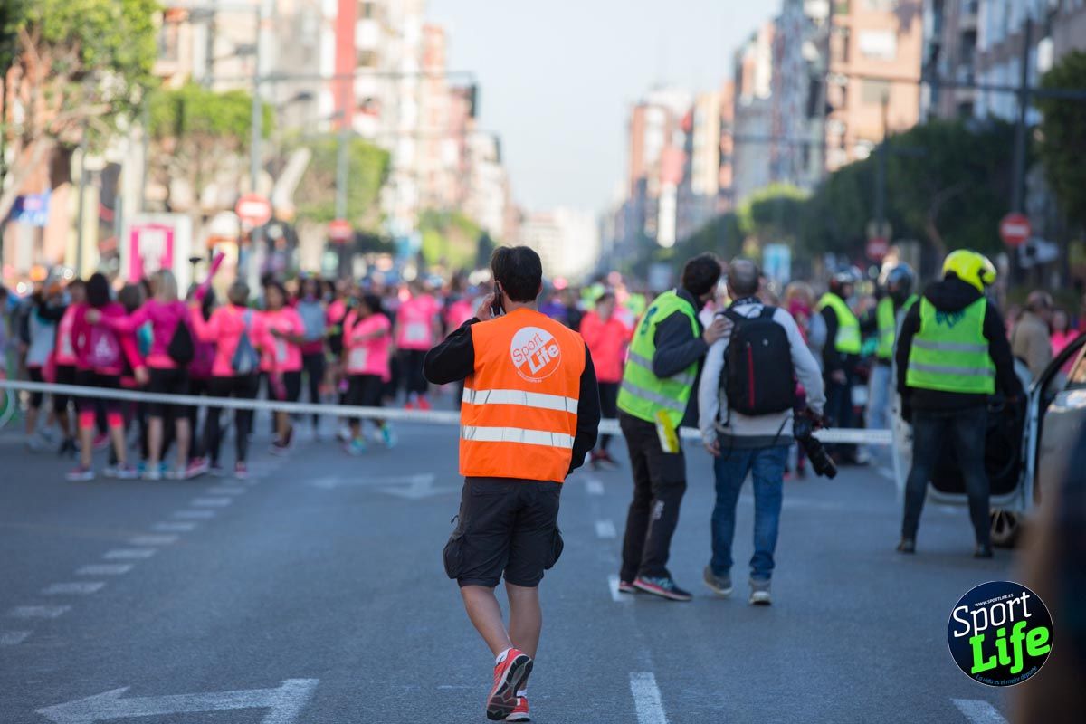 Carrera de la mujer Valencia 2018_ambiente salida