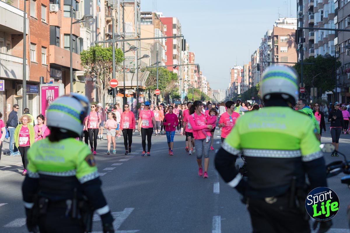 Carrera de la mujer Valencia 2018_ambiente salida