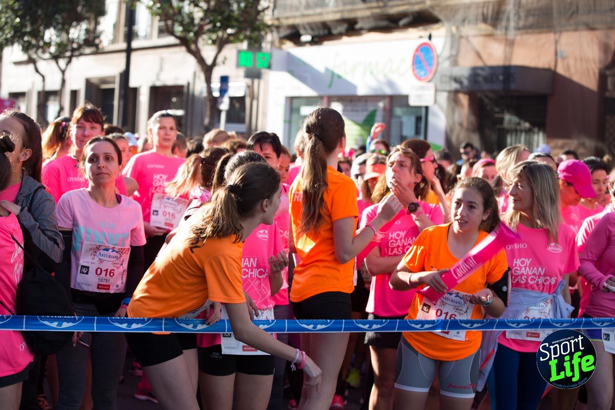 Carrera de la mujer Valencia 2018_ambiente salida