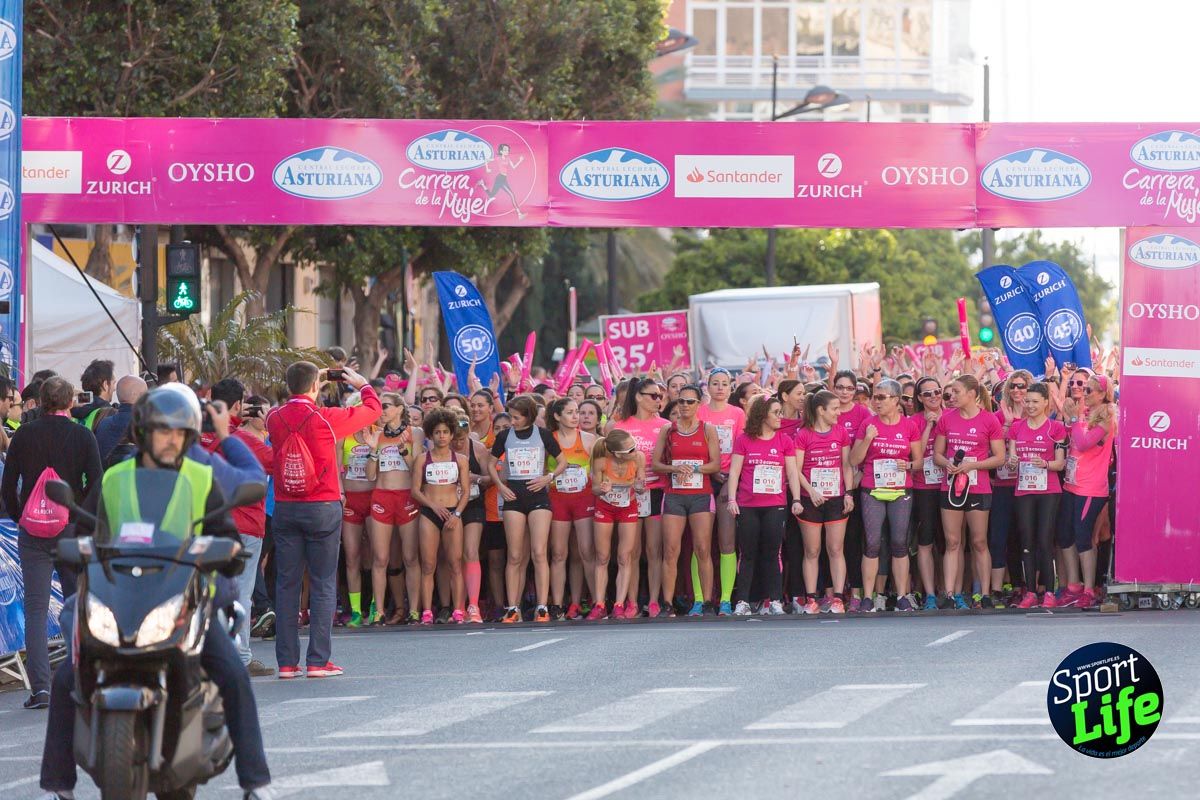 Carrera de la mujer Valencia 2018_ambiente salida